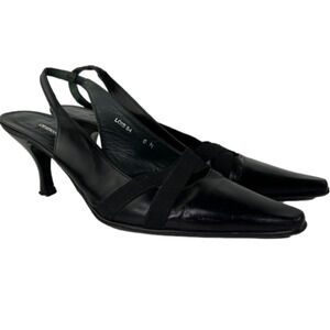 Donald J Pliner Lois Leather Slingback Pumps